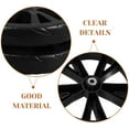 thumbnail image 4 of GOOHOCHY 2 Roues Universelles de Rechange pour Chaise de Roue, Roues pour Etador, Roues Antidérapantes, Accessoires pour Roues., 4 of 8