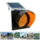 thumbnail image 5 of Luz intermitente amarilla solar, luz de advertencia estroboscópica solar Semáforo LED amarillo Semáforo LED solar Calidad de nivel superior, 5 of 8