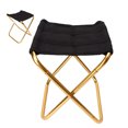 thumbnail image 4 of Chaise Pliante Extérieure, Mini Chaise Pliante Portable Noire pour Camping, 4 of 8