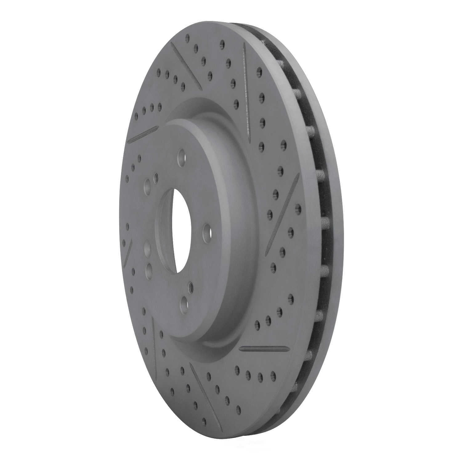 Dynamic Friction Company 830-58032R DFC Geoperformance Rotor - Drilled and Slotted