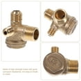 thumbnail image 6 of Air Compressor Check Valves Brass 3-port Check Valves Air Compressor Part, 6 of 8