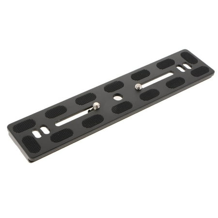 38.5x200mm Tripod Ball Head Quick Release Plate for Acre Schweiz Digital Camera Mount Double Platform Rail Slider - Aluminum Alloy