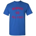 thumbnail image 3 of UGP Campus Apparel Memphis Vs All Y'all Mens T-Shirt - Large - Royal Blue, 3 of 6