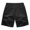 thumbnail image 6 of EOYWHK Mens Gym Shorts Quick Dry with Pockets Elastic Waist Athletic Shorts for Men Soft Lightweight Breathable Running Shorts for Men Black, Size M, 6 of 9