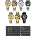 thumbnail image 5 of Fngeen Watch Men's Automatic Hollowing Trend Quartz Watch Student Waterproof Luminous Fashion Men's Watch, 5 of 5