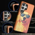 thumbnail image 3 of FKBRCL4U Compatible with Samsung Galaxy S25 Ultra Case Cartoon Cute Sunglasses Golden Retriever Pattern for Girl Full Body Design Soft Silicone Drop Shock Scratch Protection, 3 of 7