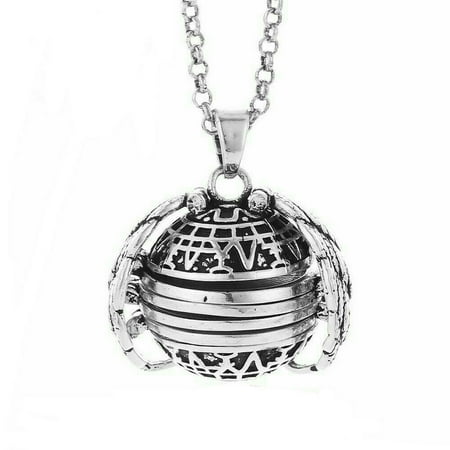 

Gueuusu Women s Antique Tone Photos Foldable Personalized Custom Photo Pendant