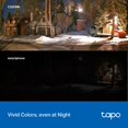thumbnail image 3 of Tapo C325WB V1 - Network surveillance camera - bullet - outdoor - dustproof / weatherproof - color (Day&Night) - 4 MP - 2688 x 1520 - 2K - fixed focal - audio - wireless - Wi-Fi - 2.4GHz radio - H.264 - DC 9 V, 3 of 8