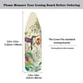 thumbnail image 5 of HELLHERO Floral Hummingbird Easy Installation 15x54 Ironing Board Cover, Minimalist Style Elastic Edge for Smooth Iron, Ironing Board Cover with Standard Size, 5 of 5