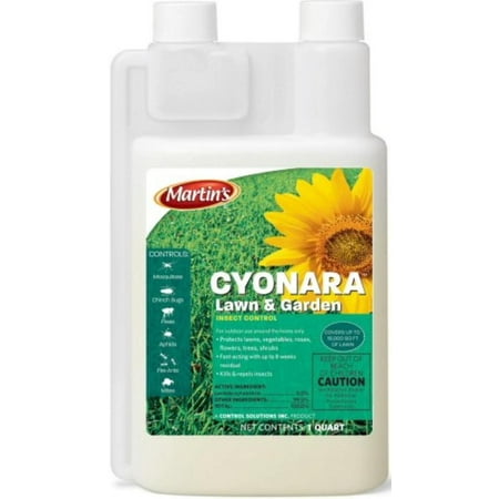 MARTIN'S Co Cyonara Lawn & Garden Insect Control Concentrate 1qt, Cyonara L&G Insecticide Concentrate Liquid 32 Oz By