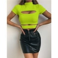 thumbnail image 5 of 2019 Sexy Women Casual Tank Top Vest Blouse Sleeveless Crop Top Shirt Cami Top, 5 of 5
