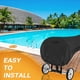 thumbnail image 5 of Protector de carrete para cubierta de piscina SunShield, cubierta duradera para exteriores e interiores para piscinas de 18 pies, cubierta solar resistente a los rayos UV, 5 of 5