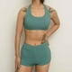 thumbnail image 4 of Trajes de baño tankini para mujer, moda, cómodo, estampado, bikini, traje de baño de color liso para mujer, conjuntos de bikinis, traje de baño de dos piezas para mujer, 4 of 5