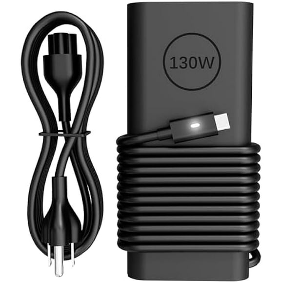 ccwonima Replacement for Dell Laptop Charger 130W 100W 65W USB Type C Fast Power Adapter