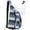 Wide Stripes of Black/ Blue/Gray, variant on Sling Backpack Hiking Backpack Chest Sling Bag Sports Travel Crossbody Daypack for Women, Grey + White Dog