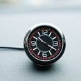 thumbnail image 2 of ROZYARD Universal Pocket Stick-On Clock Car Dashboard Clock Quartz Luminous Clock for Cars Home Boats, 2 of 13