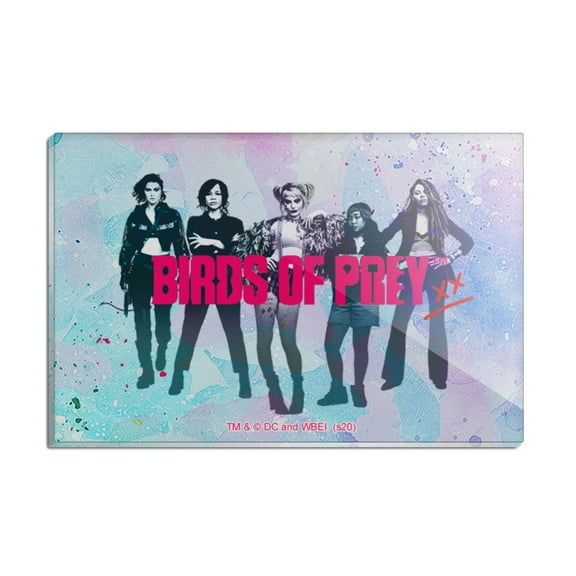Birds of Prey Ladies Rectangle Acrylic Fridge Refrigerator Magnet
