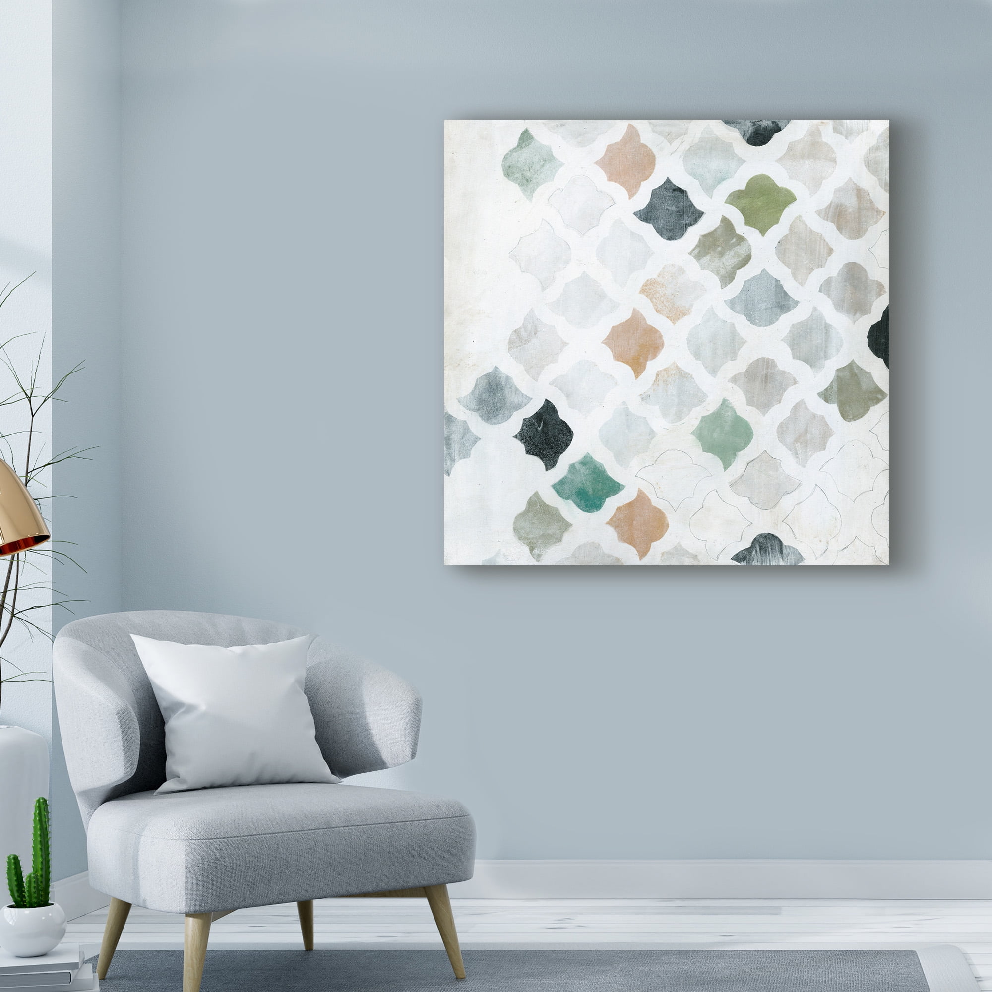 Trademark Fine Art 'Turkish Tile I' Canvas Art by Jodi Fuchs