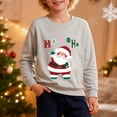 thumbnail image 2 of Jamsmile Toddler Boys Christmas Autumn Hoodies Crewneck Sweatshirts Warm Soft Casual Child Boys Pullover Tops Holiday Cozy Outfits, 2 of 5