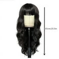 thumbnail image 3 of Fiudx Peluca de Fibra Sintética Resistente Al Calor, Diadema Ajustable, Peluca Larga y Rizada, Ideal para Juegos de Rol de Halloween, Accesorio de Moda para Mujer, Diseño Suave y Cómodo., 3 of 5