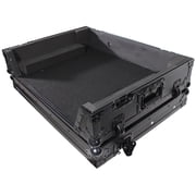 ProX XS-PRIME4 WBL Case Fits Denon PRIME4 Case W/ Wheels BLACK on BLACK 1U