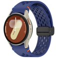 thumbnail image 2 of BotaniNest 22MM FE Silicone Sports Watch Band With Fold Over Clasp Breathable Hole Design, 2 of 5