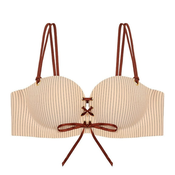 Levmjia Women's Comfort Bras Lace Bralette Wireless No Underwire Strappy Backless Bra for Women Multi Color 32-40B/C/D Sleep Plus Size