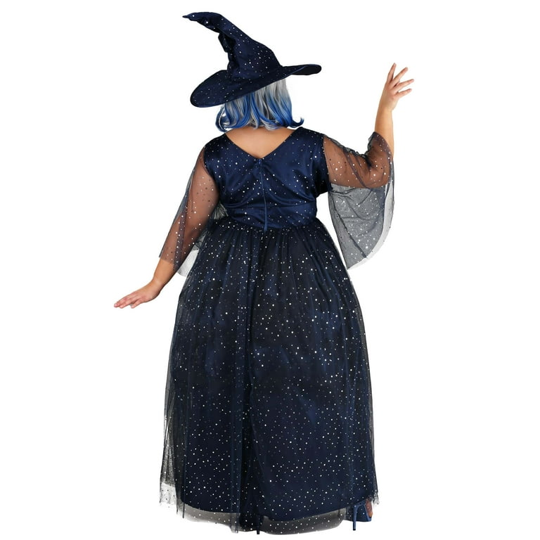 blue dress for baby girl Elegant Black Gothic Mesh Lace High Slit Witch Dress main image 0
