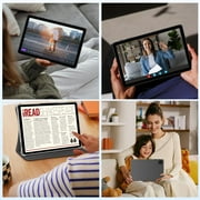 Android Tablet, 10 inch Android 15 Tablet with Octa-Core Processor, 12GB RAM 64GB ROM 2TB Expand, 1280x800 HD Touchscreen, GPS, WiFi 5, Dual Camera, BT5.0, 6000mAh, Widevine L1 (Black)