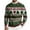 W9-Green, variant on Homeyce Mens Ugly Christmas Sweater Pullover Soft Knitted Crew Neck Sweaters Long Sleeve Christmas Pattern Funny Pullover Matching Ugly Xmas Casual 2025 Novelty Holiday Pullover,Red 4XL