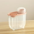 thumbnail image 6 of TOPRenddon 2.5L Pink Airtight Food Storage Container - BPA Free Kitchen Canister for Rice/Flour/Coffee, Stackable Pantry Organizer with Locking Lid (7.8"), 6 of 6