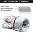 thumbnail image 7 of Cute Oven Mitts,Pioneer Flower Floral Print Pattern Oven Mitt 2-Pack Set,Kitchen Gloves for Oven,Heat Resistant Oven Mitts 7.7"x12", 7 of 7