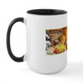 thumbnail image 2 of CafePress - Santa Visiting Little Girl Mugs - 15 oz Ceramic Large White Novelty Mug, 2 of 4