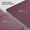 thumbnail image 5 of PROIRON Foldable Travel Yoga Mat 0.16" PVC, Folding Exercise Mat Non Slip for Yoga Pilates Camping Outdoors, Lightweight Packable, Claret, 5 of 8