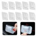 thumbnail image 4 of 10 Pcs Multipurpose Car Mat Fixing Buckles Floor Mats Fixing Sticker Hooks, 4 of 10