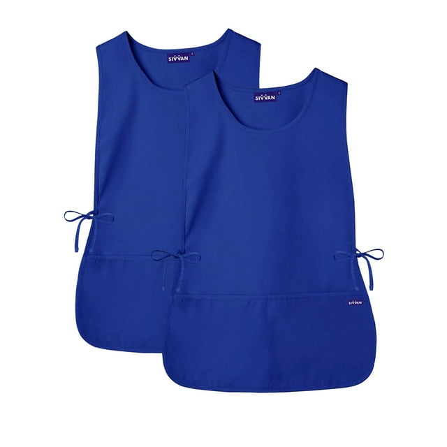 Tablier de Cordonnier Unisexe Sivvan (Lot de 2) - Attaches de Taille Réglables, 2 Poches avant Profondes
