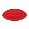 thumbnail image 5 of Nuby Sure Grip Silicone Miracle Mat 3-Section Oval Plate, Red, 5 of 10