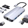 thumbnail image 1 of Adaptador USB-C 9 en 1 MR. GADGETS 3.0 HDMI 4K para Mac iPad, 1 of 10
