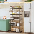 thumbnail image 4 of puresly 5 Tier Storage Shelves Adjustable Shelving Unit Heavy Duty Storage Shelf 66 Lbs Capacity for Kitchen Pantry Closet Bathroom Laundry Garage, 4 of 9
