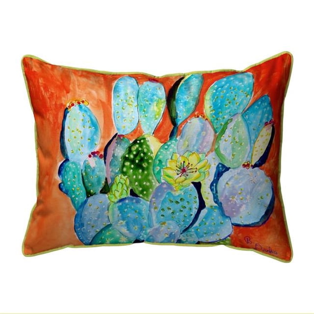 Betsy Drake ZP755 20 x 24 Po Cactus II Oreiller à Fermeture Éclair Extra Large