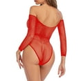 thumbnail image 3 of Intimates sous-Vêtements de Mode pour Femmes Combinaison en Filet avec Soutien-Gorge, 3 of 6