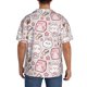 thumbnail image 3 of Fotbe Cute Rabbit Camisa Estampada de Manga Corta para Hombre, Casual de Verano, Estilo Playero, Sin Arrugas-4X-Large, 3 of 5