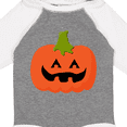 thumbnail image 4 of Inktastic Jack O Lantern Pumpkin Boys or Girls Long Sleeve Baby Bodysuit, 4 of 5