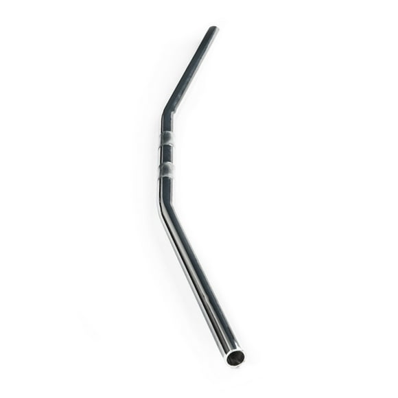 Krator Motorcycle Handlebar 7/8" Chrome Zero Drag Bar Style Bobber Cruiser Cafe Racer Compatible with Yamaha XJ 550 600 700 750 1100 Seca Maxim
