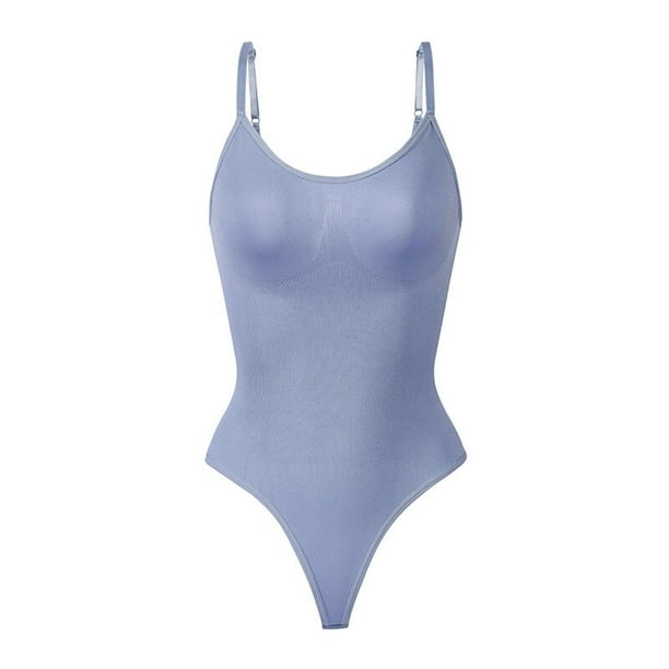 Body moldeador sin costuras para mujer, ropa interior adelgazante con Control de barriga, Fajas Colombianas, entrenador de cintura, Tanga Sexy
