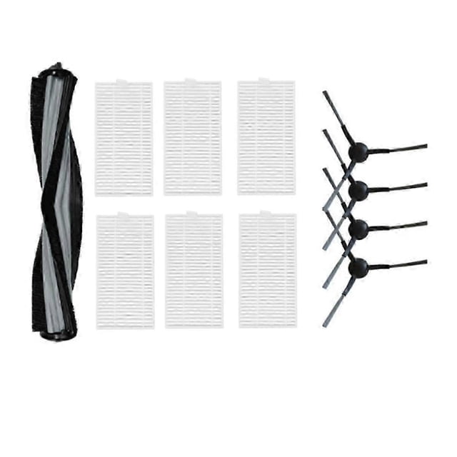 9PCS for Alpha 2 Pro / V5 Pro/ V5 VXVC15--1 VXVC16- VXVC23 Robot Vacuums Cleaner Part Main Side Bru