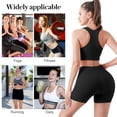 thumbnail image 5 of 1 conjunto de ropa de yoga, conjuntos de entrenamiento de dos piezas para mujer., 5 of 5