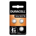 thumbnail image 1 of Duracell 1.5V Silver Oxide Button Battery 303/357, 3ct., 1 of 5