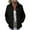 Black, variant on Quilted Jacket Women, Lightweight Warm Coat with Pockets Stand Collar Button Up Puffer Coat Ladies Winter Clothes (XL, Red)