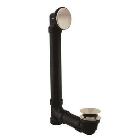 

Westbrass 493144H-20 Bath Waste & Overflow with Tip-Toe Bath Drain